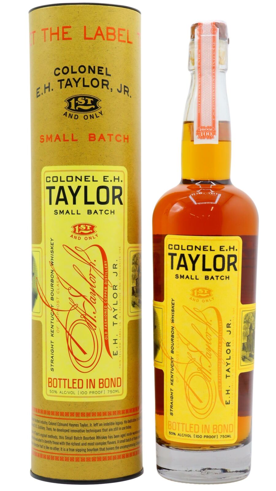 E.H. Taylor - Small Batch Bourbon Whiskey 75cl 50% ABV | Hard To