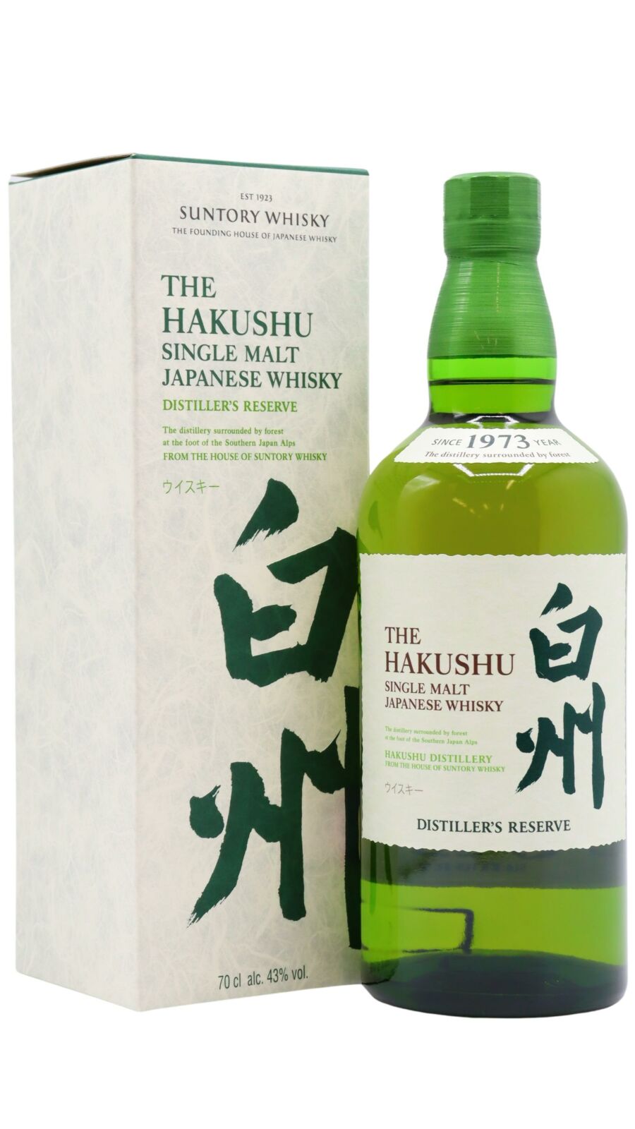 Hakushu - Distiller's Reserve Single Malt Japanese Whisky 70cl 43