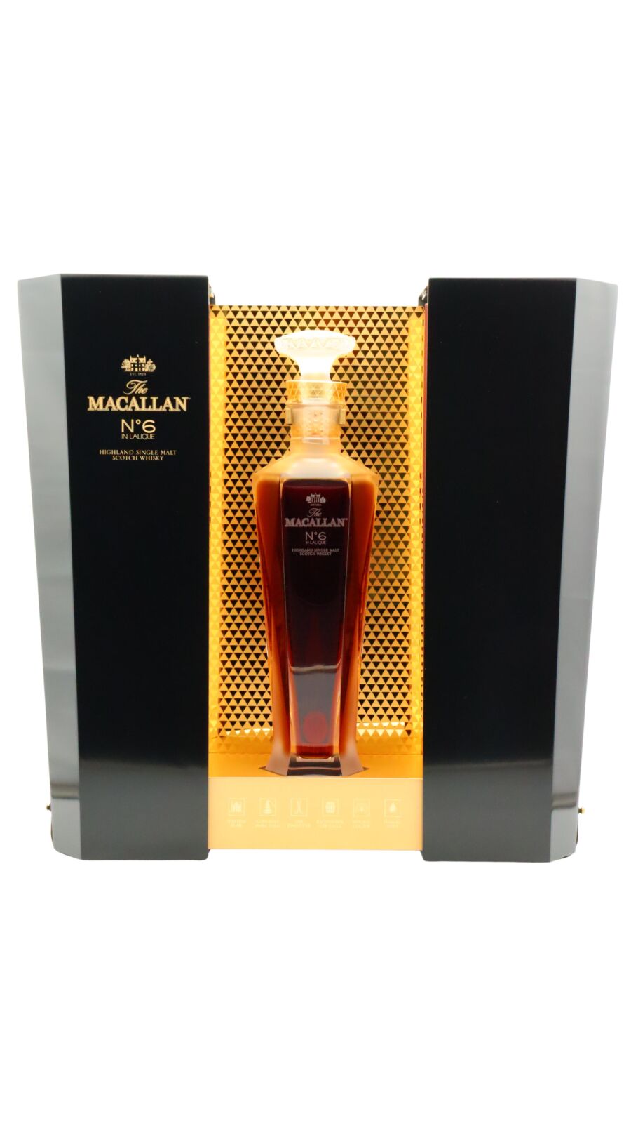 The Macallan - 1824 Master Series - No. 6 Lalique Decanter Single