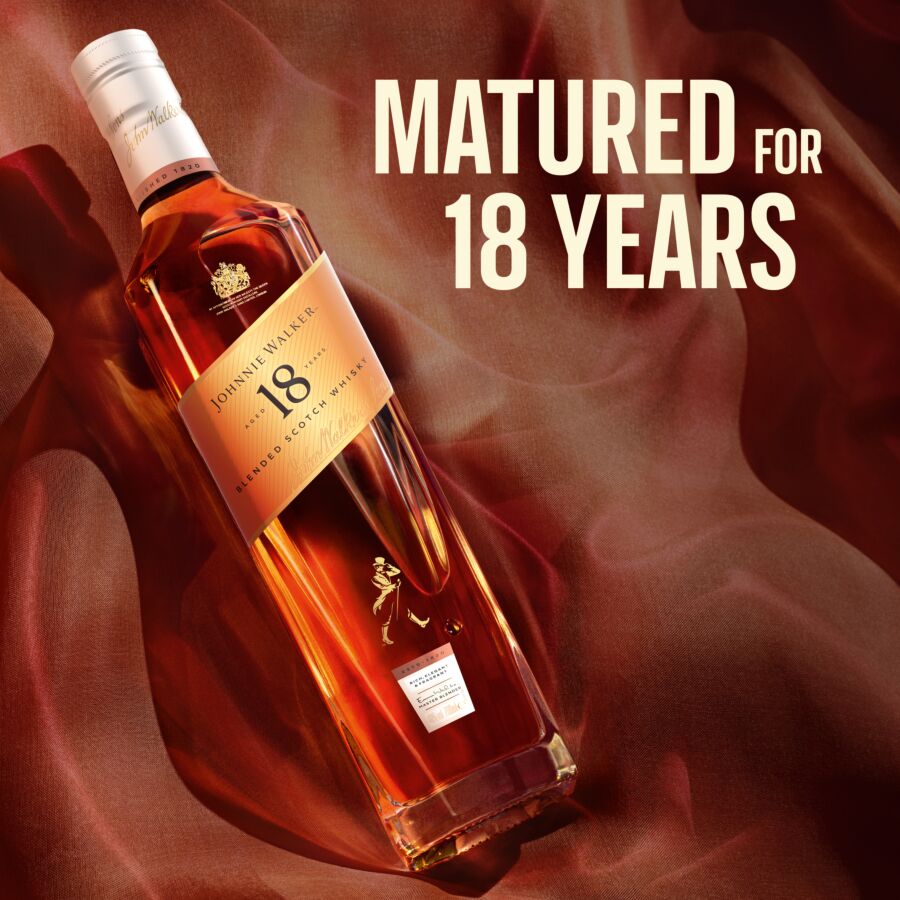 Johnnie Walker - 18 year old Blended Scotch Whisky 70cl 40% ABV