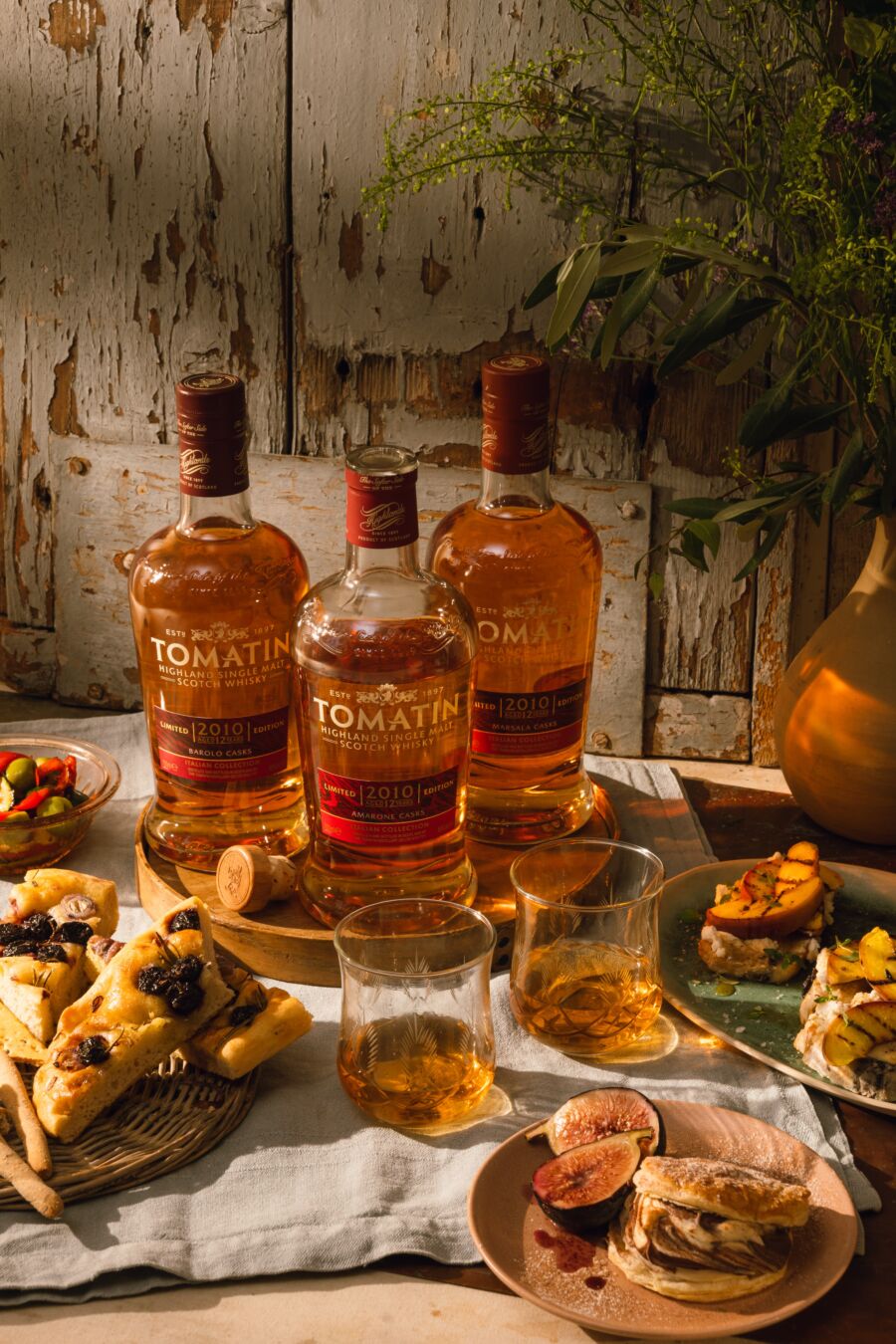 Tomatin - The Italian Collection Single Malt Scotch Whisky 70cl x