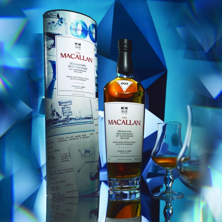 The Macallan - 18 year old James Bond Diamonds Are Forever 55th