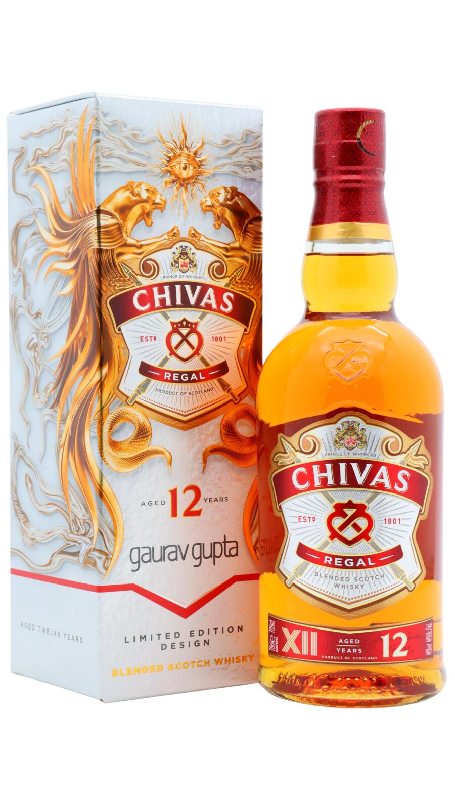 Chivas Regal - 12 year old Gaurav Gupta Limited Edition Blended