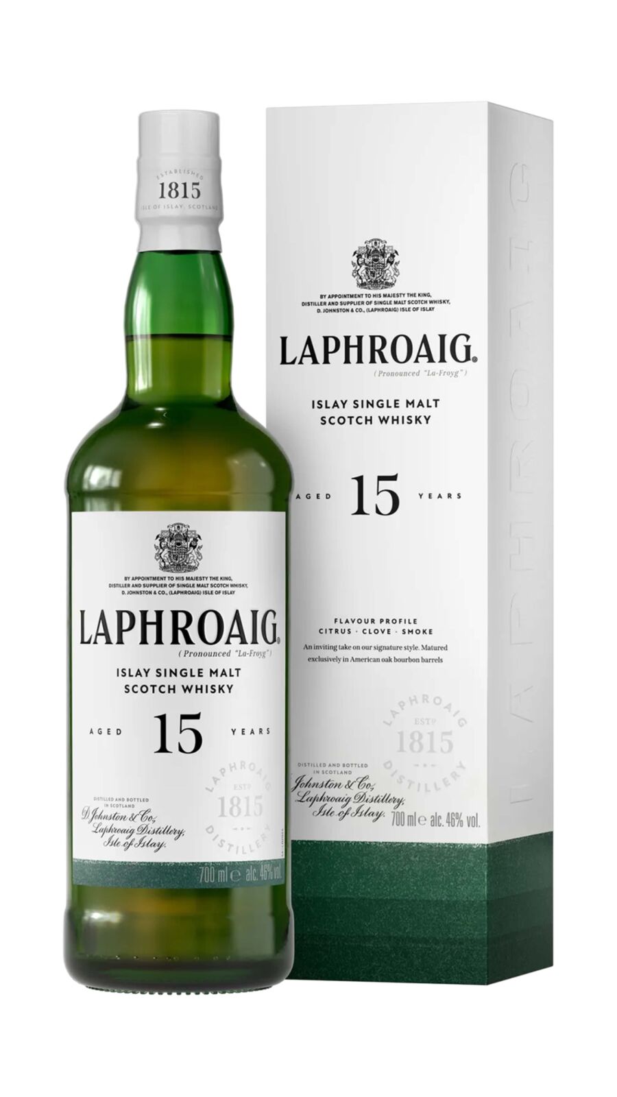 Laphroaig - 15 year old Islay Single Malt Scotch Whisky 70cl 40