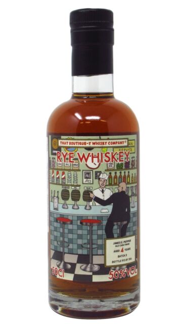 James E Pepper - That Boutique-y Whisky Company Batch #3 Rye 4 year old Whiskey
