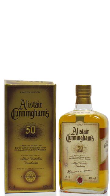 Alistair Cunningham's - 50 Years Blended Scotch Whisky