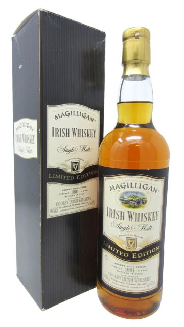Cooley - Magilligan Irish Single Malt 1991 10 year old Whisky