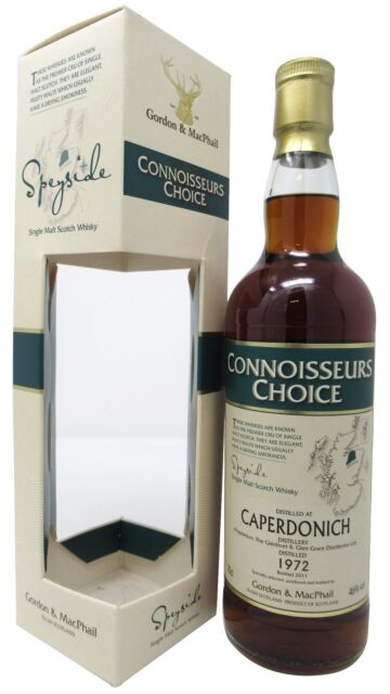 Caperdonich (silent) - Connoisseurs Choice Single Malt Scotch 1972 Whisky