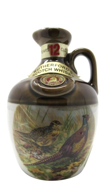 Rutherfords - Wildlife Ceramic Blended Scotch 12 year old Whisky (20cl)