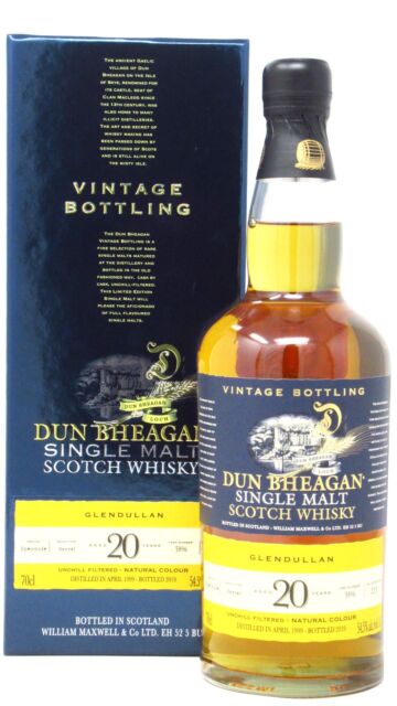 Glendullan - Dun Bheagan Single Cask #5896 1999 20 year old Whisky