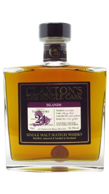 Tobermory - Claxton's Single Cask 1994 24 year old Whisky