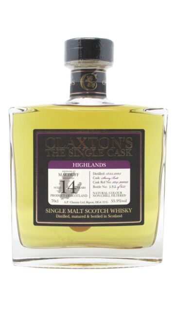 Macduff - Claxton's Single Cask 2003 14 year old Whisky