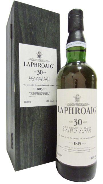 Laphroaig - Extremely Rare Single Islay Malt 30 year old Whisky