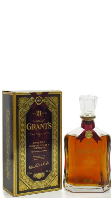 William Grant's - Rare Old Decanter 21 year old Whisky