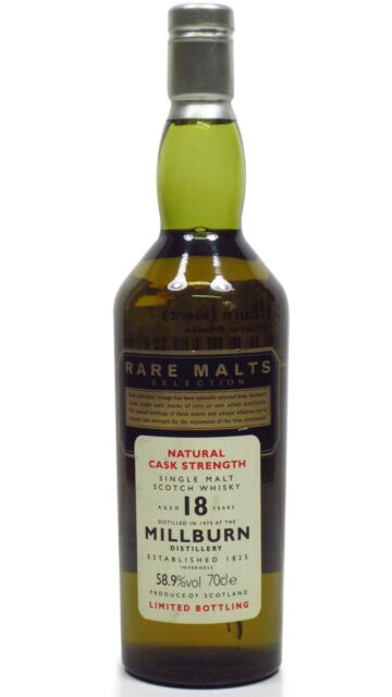 Millburn (silent) - Rare Malts Selection Single Malt Scotch 1975 18 year old Whisky