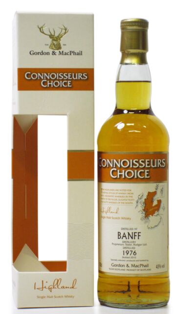 Banff (silent) - Connoisseurs Choice Single Malt Scotch 1976 34 year old Whisky