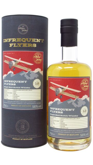Undisclosed Islay - Infrequent Flyers Single Cask #306126 2006 12 year old Whisky