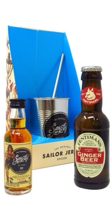 Sailor Jerry - Spiced Rum Ginger Beer Gift Pack