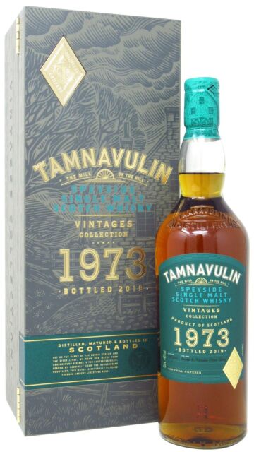 Tamnavulin - Vintages Collection Speyside Single Malt Scotch 1973 45 year old Whisky