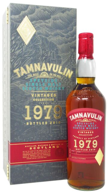 Tamnavulin - Vintages Collection Speyside Single Malt Scotch 1979 39 year old Whisky