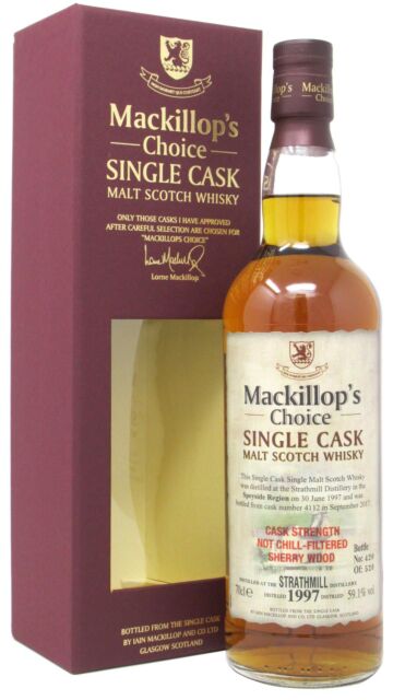Strathmill - Mackillop's Choice Single Cask #4112 1997 20 year old Whisky