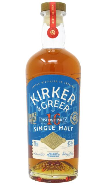 Kirker & Greer - Single Malt Irish 16 year old Whiskey