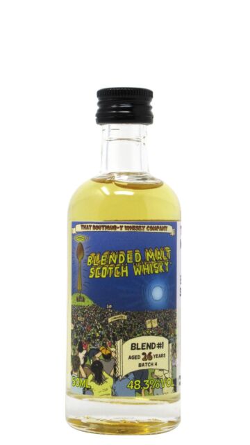 That Boutique-y Whisky Company - Batch #4 26 year old Whisky Miniature
