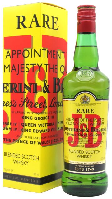 J&B - Rare Blended Scotch Whisky (Gift Box)