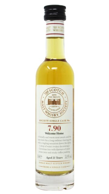 Longmorn - SMWS Society Cask No. 7.90 21 year old Whisky (10cl)