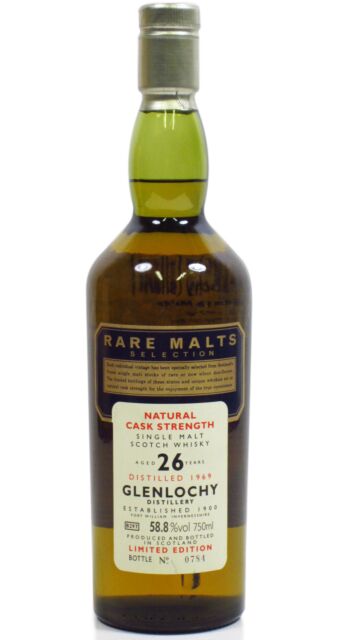 Glenlochy (silent) - Rare Malts Selection Single Malt Scotch 1969 26 year old Whisky