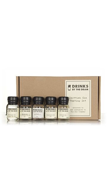 Drinks By The Dram - Scottish Gin Tasting Set