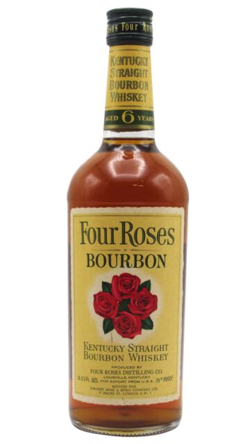 Four Roses - Kentucky Straight Bourbon 6 year old Whiskey (1970's Bottling)