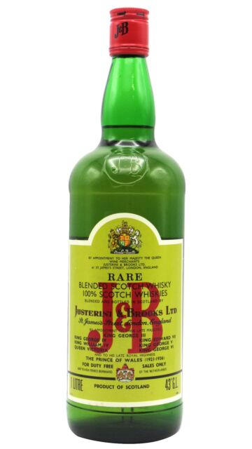 J&B - Rare Blended Whisky (1970's Bottling)