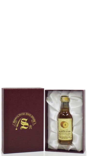 Glen Flagler (silent) - Signatory Vintage Single Malt Scotch 1970 22 year old Whisky Miniature