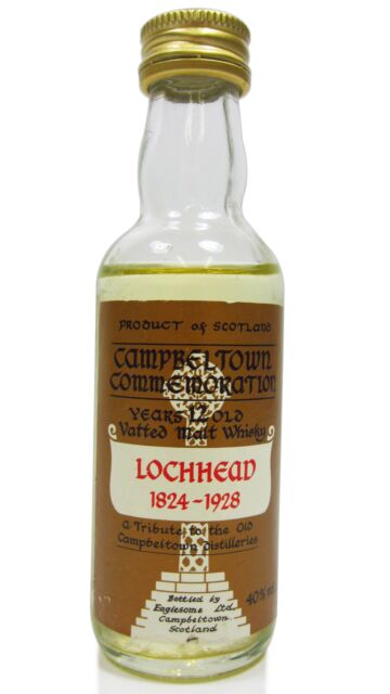 Campbeltown Commemoration - Lochhead Distillery Tribute Vatted Malt 12 year old Whisky Miniature