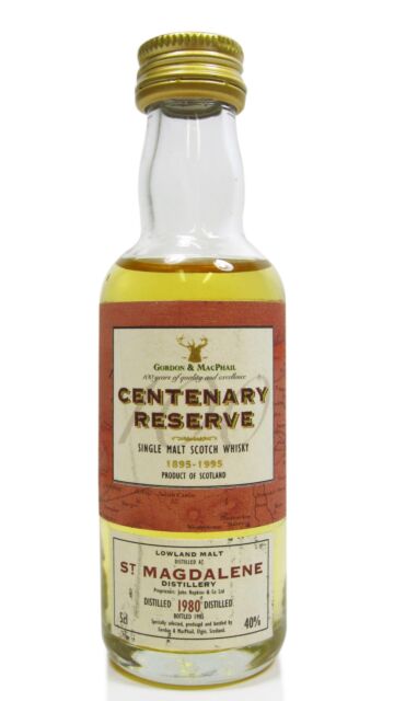 St. Magdalene (silent) - Centenary Reserve 1980 15 year old Whisky Miniature
