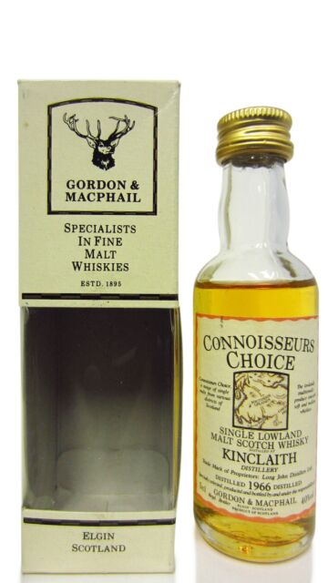 Kinclaith (silent) - Connoisseurs Choice Single Malt Scotch 1966 Whisky Miniature