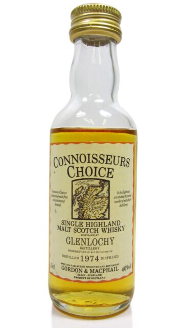 Glenlochy (silent) - Connoisseurs Choice Single Malt Scotch 1974 Whisky Miniature