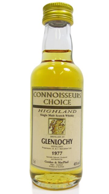 Glenlochy (silent) - Connoisseurs Choice Single Malt Scotch 1977 Whisky Miniature (Unboxed)