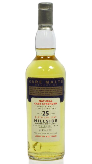 Hillside (silent) - Rare Malts Selection Single Malt Scotch 1969 25 year old Whisky