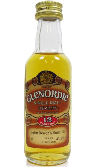 Dewar's - Glenordie Single Malt 12 year old Whisky Miniature