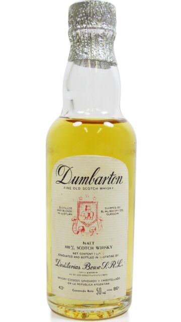 Dumbarton (silent) - Single Grain Whisky Miniature