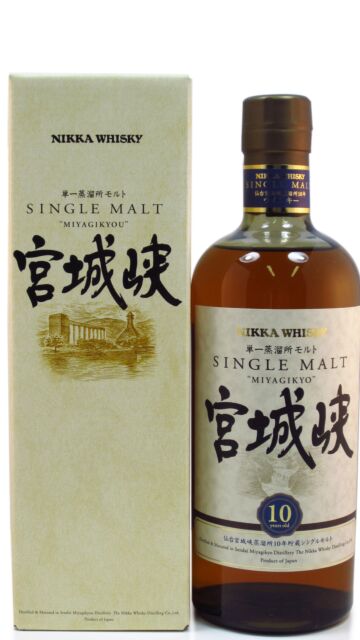 Nikka Miyagikyo - Single Malt Japanese 10 year old Whisky