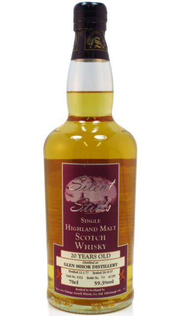 Glen Mhor (silent) - Signatory Vintage Silent Stills Single Malt Scotch 1977 20 year old Whisky