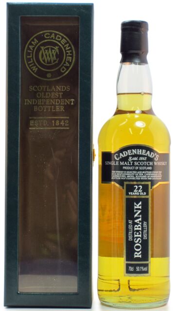 Rosebank (silent) - Lowland Single Malt 1989 22 year old Whisky