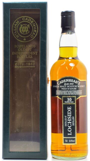 Lochside (silent) - Cadenheads Highland Single Malt Scotch 1981 30 year old Whisky