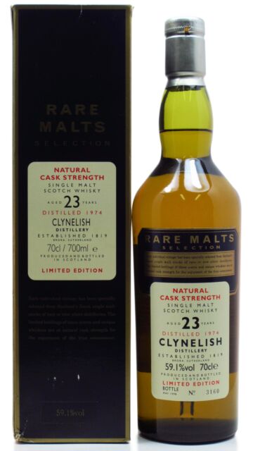 Clynelish - Rare Malts Selection Single Malt Scotch 1974 23 year old Whisky