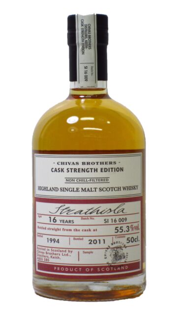 Strathisla - Chivas Brothers Cask Strength Edition Single Malt Scotch 1994 16 year old Whisky