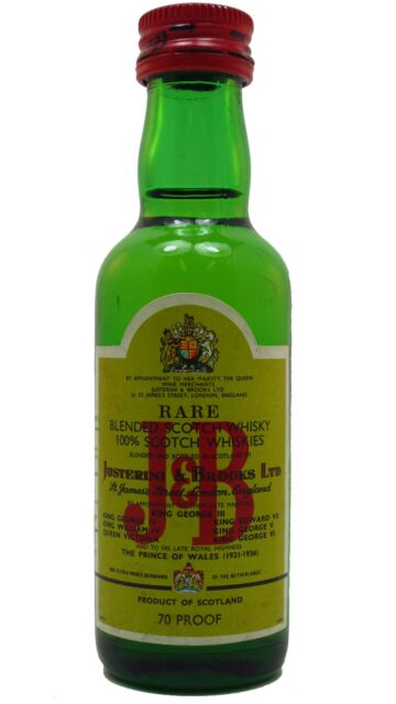 J&B - Rare Blended Scotch Whisky Miniature