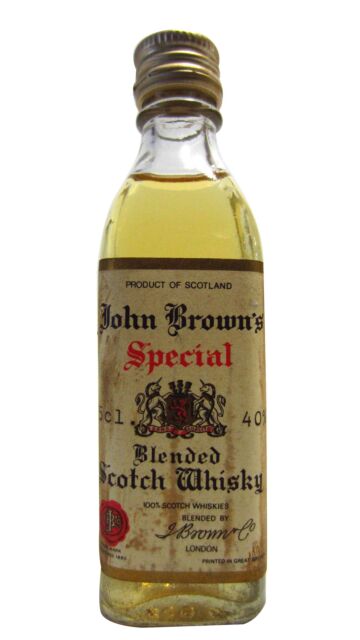 John Brown's Special - Blended Scotch Whisky Miniature